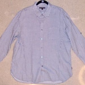 John Varvatos | Checkered Button Down